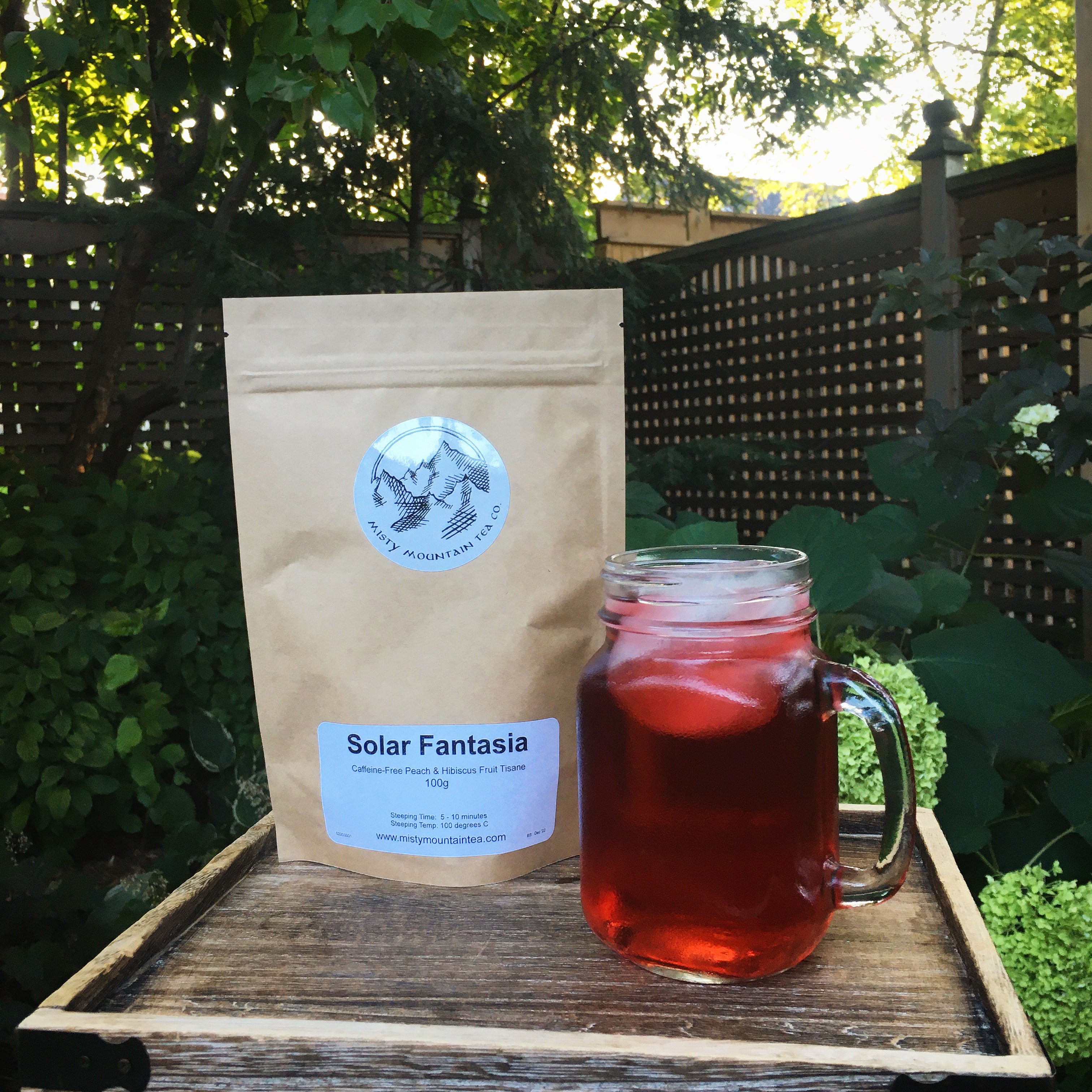 Solar Fantasia - Peach Based Fruit Herbal Tisane